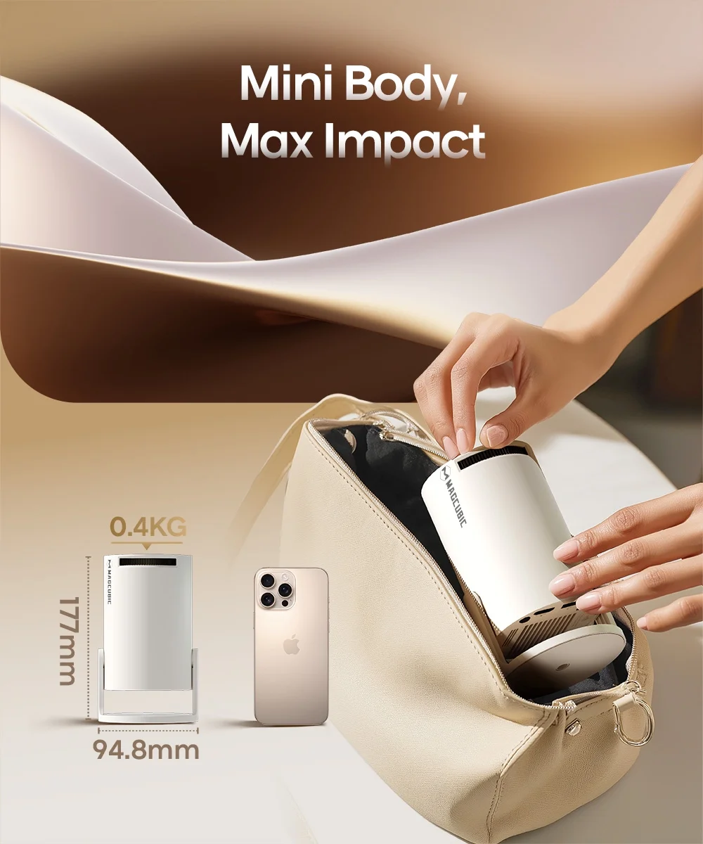 VelmoraHome™ 4K Smart Projector