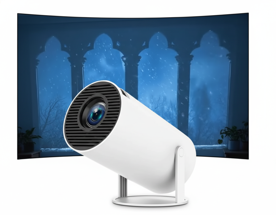 VelmoraHome™ 4K Smart Projector