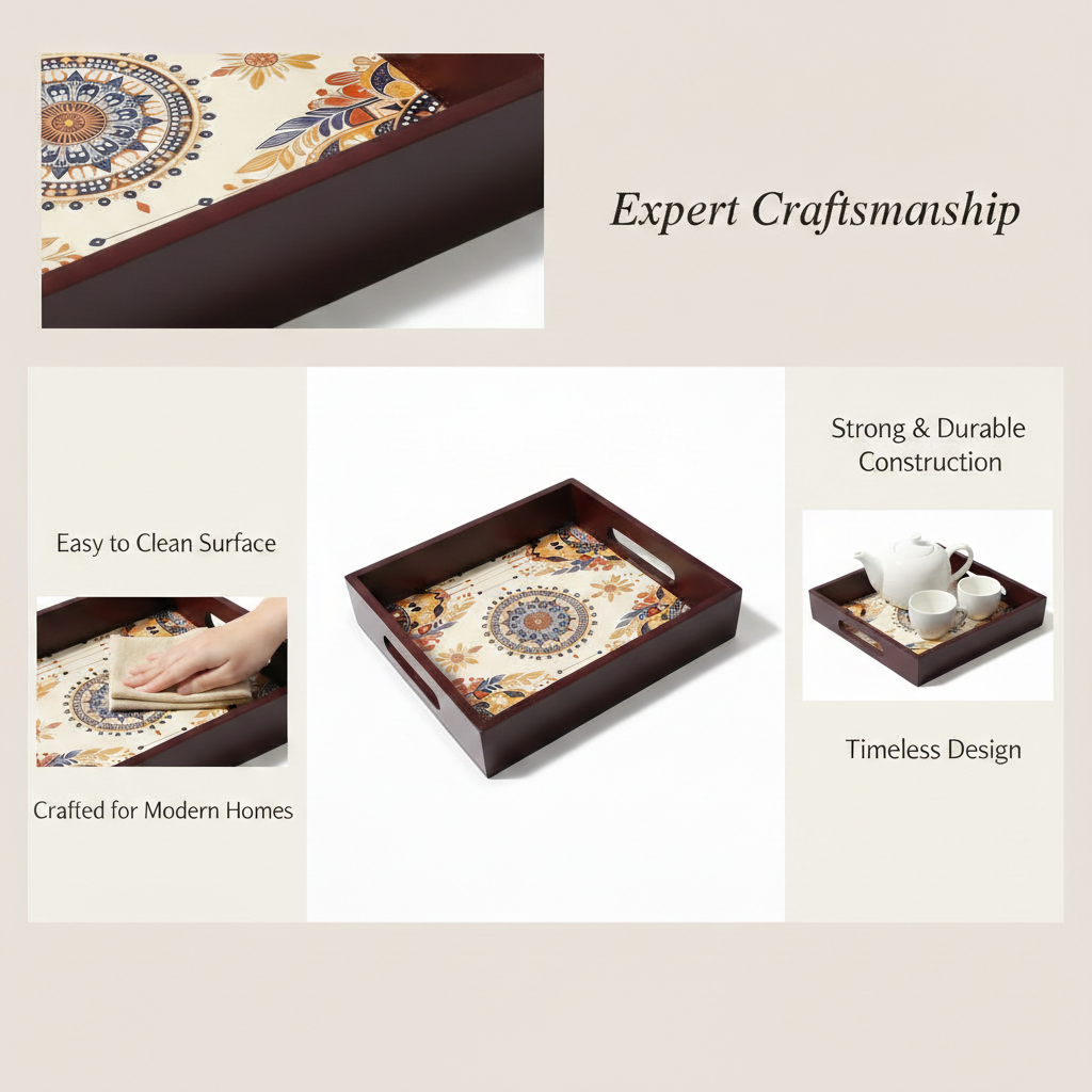 Premium multipurpose Tray - Square shape