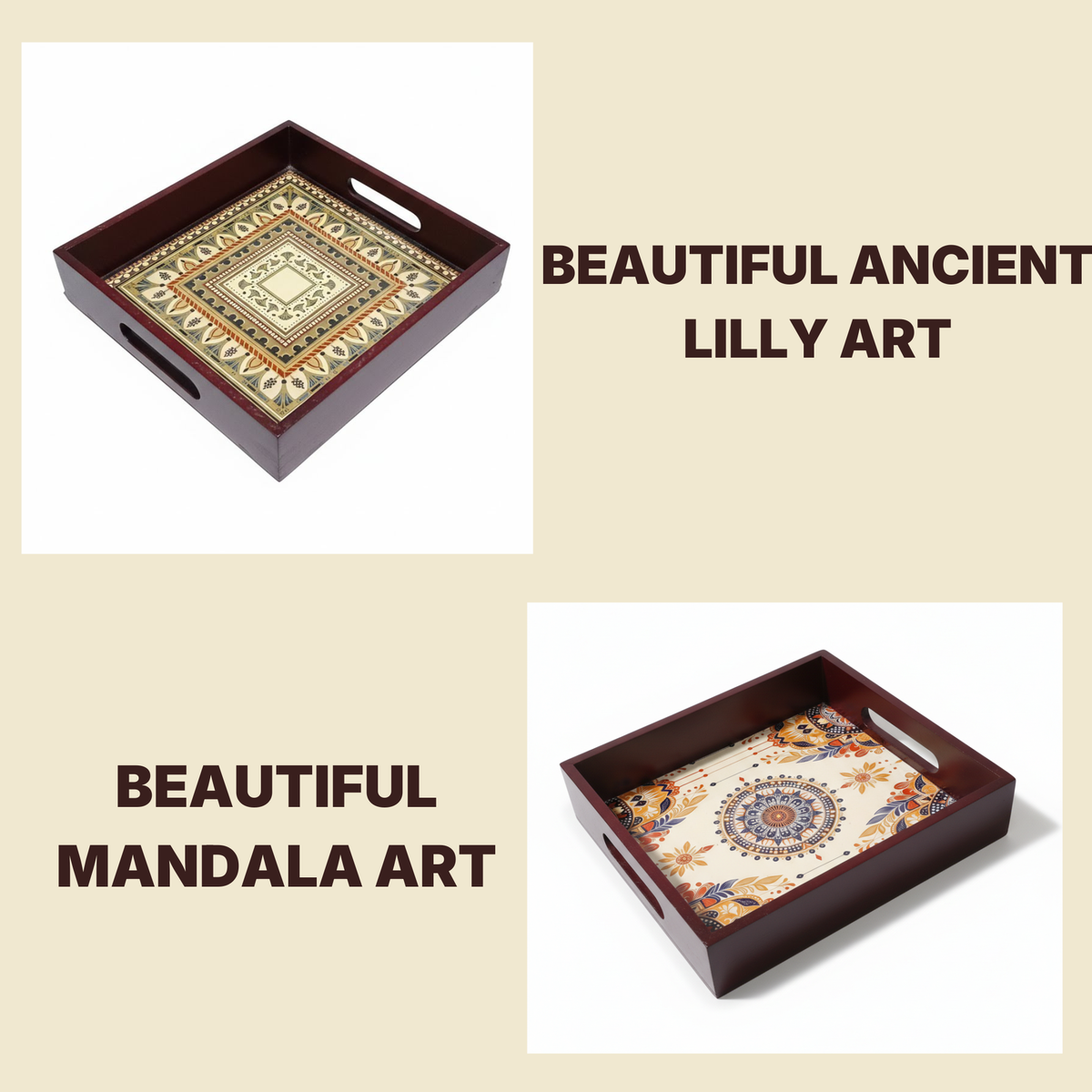 Premium multipurpose Tray - Square shape