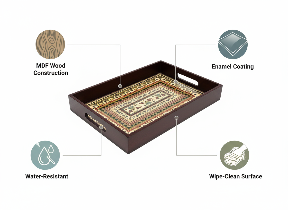 Premium multipurpose Tray - Rectangle shape